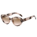 Occhiali da sole cat eye vintage con montatura tartarugata rosa e lenti sfumate marroni - Tartaruga Rosa Tè Sfumato