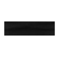 Bandeau sport noir élastique pour le yoga et le fitness en tissu tricoté respirant - Noir