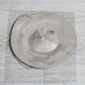 Silver PVC spiral hanging swirl decoration for birthday party and wedding event layout - Single Spiral / Silver