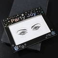 Self-adhesive white pearl face stickers for party makeup on black card packaging - HF-112 Pearl