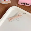 Matte nude pink X-shaped cross hair clip in 6x1.5cm size for women's styling - 10# X-Shape Duckbill Clip (Light Coffee)