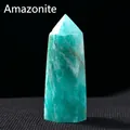 Natural Amazonite crystal tower in hexagonal shape with unique blue-green patterns - Amazonite / Single Point 4-5cm