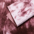 Handmade marble texture paper in burgundy and pink for premium gift and flower wrapping - Ink Stone Texture [Amber Time] / 40*58cm (5 Sheets)