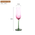Vintage style gradient champagne glass with tulip shape and 145ml capacity - Champagne Flute (145ml)