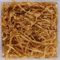 20g natural brown shredded kraft paper filler for gift boxes and holiday packaging - Brown