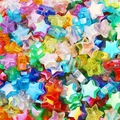 Colorful AB coated star-shaped acrylic beads for DIY jewelry and handmade accessories - Mixed Colors Star / 19g/Pack (Approx. 100pcs)