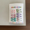 12-piece set of mini fruit and floral print drop oil snap hair clips for little girls - 3-Pink Purple Green (Set of 12)