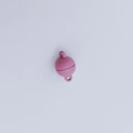 Pink heart-shaped magnetic clasp accessories for DIY handmade couple jewelry - Sphere / Pink