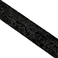 Fashionable 2.5mm matte black square stone bead strand for DIY jewelry making - Black Tourmaline