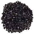 Polished irregular black natural stone beads for DIY jewelry making and crafts - Box of 200pcs / Black Stone
