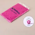 Medium pink 2mm glass seed beads in a sealed bag for DIY jewelry making - Medium Pink 2mm