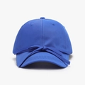 Royal blue quick-dry baseball cap with a stylish bow detail for a trendy feminine look - Sky Blue / Adjustable
