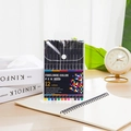 Lot de 12 feutres de couleur 0,4 mm en pochette PVC pour dessin et croquis - Ensemble de 12 Couleurs