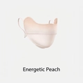 Breathable ice silk sun protection mask in Energetic Peach gradient color - Gradient Blush - Vitality Peach