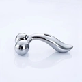 Massaggiatore facciale 3D argento con design a Y e impugnatura ergonomica - Massaggiatore 206 / Argento