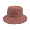 Foldable brick red quick-dry sun hat with adjustable drawstring for outdoor fishing - Brick Red