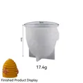 Detail showing a 5cm 17.4g 3D honeycomb silicone mold for DIY soap and candles - No.4 Honeycomb