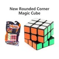 Black 3x3 speed cube with rounded corners and vibrant stickers in blister card package - 3x3 Third Order New Rounded Corner Cube (A168-12)