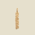 Polished golden stainless steel Mama letter pendant necklace charm for women - Mama Pendant