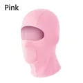 Pink breathable sun protection balaclava with mesh breathing area for outdoor cycling - 2025 New Model / Pink
