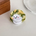 Cute cabbage acetate hair claw clip with smiling cartoon design for girls - Chinese Cabbage
