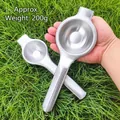 Polished heavy duty stainless steel manual lemon squeezer with 200g ergonomic design - Commercial Extra Large Thickened Lemon Squeezer (Bagged)