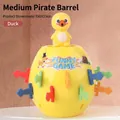 Gioco del barile pirata a forma di papera gialla con spade colorate per feste - Barile Anatra Medio / 8*6*13CM