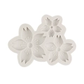Stampo in silicone beige a fiore di ciliegio con tre misure diverse per decorazione torte - 1# Grigio