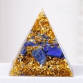 Lapislazzuli In Lamina D'oro - Senza Rune (3 Cm)