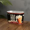33x20x20cm Black (COLD BEER HERE-Small)