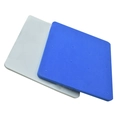 Blue and white 12-hole wave sponge pads for fondant cake modeling and drying flowers - 12-Hole Pad (Blue + White)