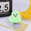 Mint green octopus bath toy made of soft silicone for kids water play and stress relief - Green Bath Duck