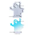 Molde de silicona de fantasma para manualidades de resina y decoración de Halloween - D5238-Molde de inserción de fantasma