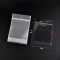 Transparent plastic jewelry packaging bag with zip lock measuring 14cm x 9cm size - 9*11+3 (Transparent) / 100 Pcs/Pack