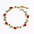 Gold - Red Green Stone
