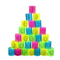 Mini colorful smiley rainbow springs set made of flexible plastic for kids gift - Transparent