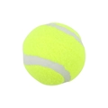 High-visibility fluorescent yellow bouncy pet tennis ball with white rubber seams - 6.3cm Tennis Ball for Pets