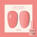 GAIRRIY G003 coral pink gel polish in glossy and matte finishes for UV LED nails - Coral Pink (003)