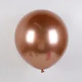 Metallic rose gold latex balloon with a high-shine mirror finish for birthday party decor - Metallic Champagne Gold - Extra Large