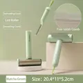 3-in-1 pet grooming brush in matcha green for deshedding, detangling, and lint removal - Fine-tooth Comb + Detangling Comb + Lint Remover / Matcha Green
