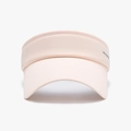 Peach pink sun visor hat with wide brim for women's outdoor sports and sun protection - Pink