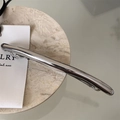Minimalist silver long spring clip hair pin in polished metal finish for women - Silver Minimalist Bobby Pin