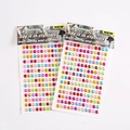 Colorful self-adhesive rhinestone stickers for DIY car interior and gift decoration - Rhinestone Stickers
