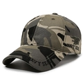 Tactical camouflage baseball cap featuring Navy Seal embroidery and a 6-panel structure - Camouflage