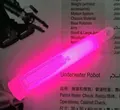 Bastoncino luminoso rosa esagonale da 4 pollici per emergenza e segnalazione sicura - Rosa