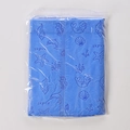 Blue super absorbent pet towel with ocean pattern for dogs and cats in packaging - Blue / Ocean Embossed