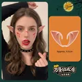 Realistic 9.5cm pointed elf ears for Halloween cosplay in natural skin tone soft latex - Elf Ears 9.5cm