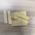 Natural wooden popsicle sticks for DIY ice cream molds in a bundled package - Square Wooden Sticks (50 Pack) 71x18mm