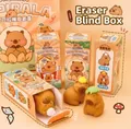 Set da 50 scatole a sorpresa di cancelleria Capybara con simpatiche gomme 3D - Tema Capibara / Blind Box (prezzo singolo)