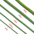 Green coated iron wire for DIY jewelry and gardening in 1mm to 4mm diameter thickness - 1mm (Approx 9.3m) / Green